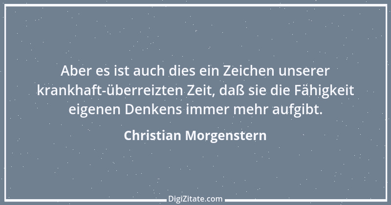 Zitat von Christian Morgenstern 131