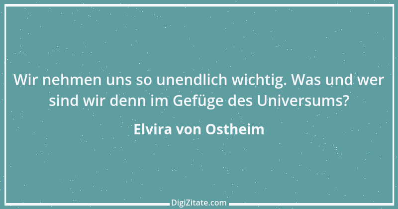 Zitat von Elvira von Ostheim 60