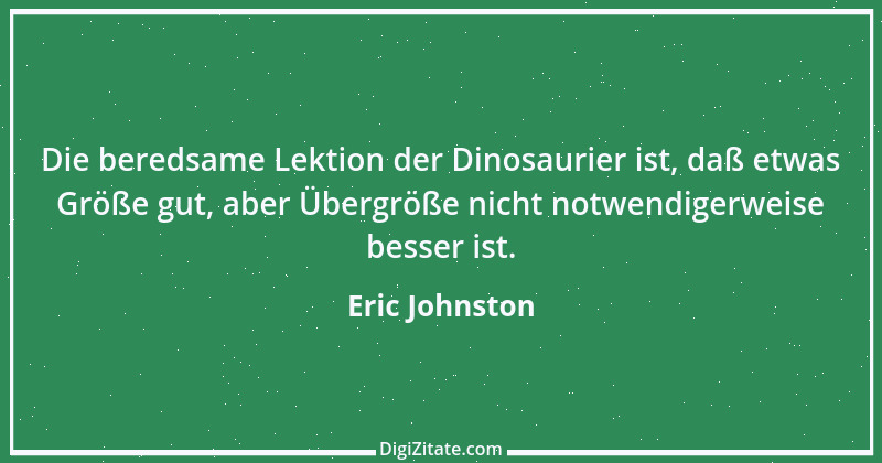 Zitat von Eric Johnston 1