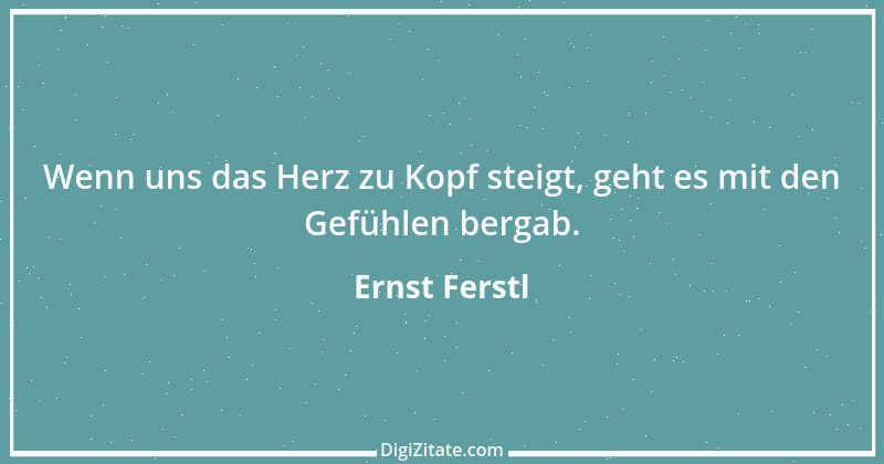 Zitat von Ernst Ferstl 2049