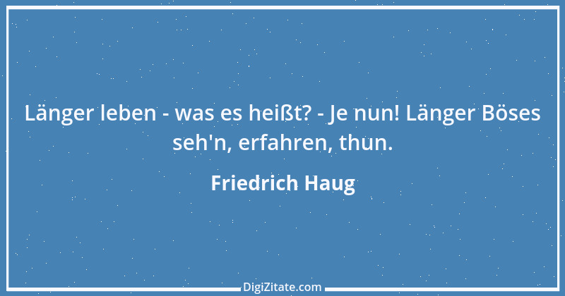 Zitat von Friedrich Haug 15