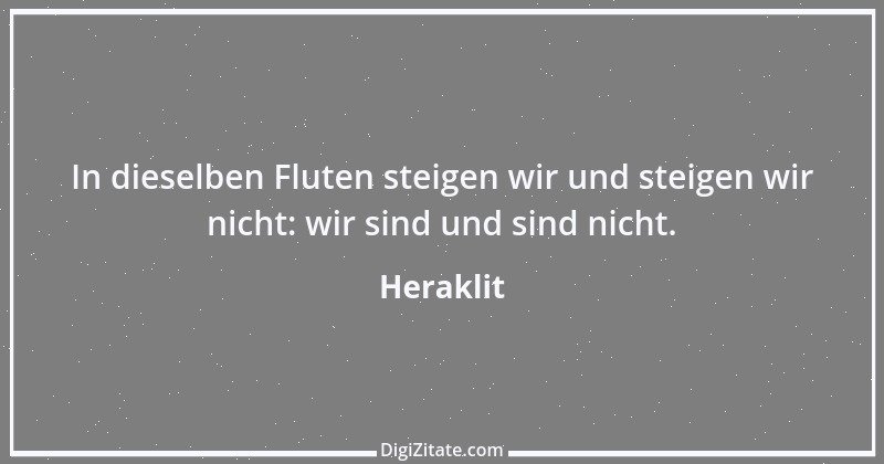 Zitat von Heraklit 19