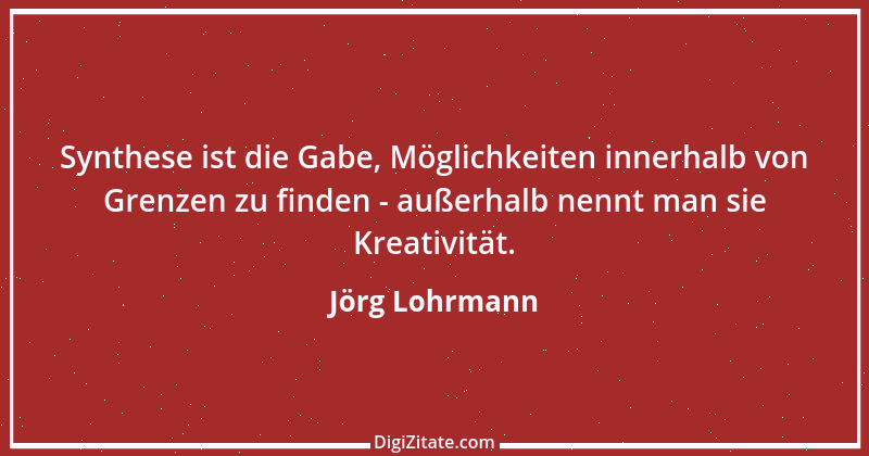 Zitat von Jörg Lohrmann 6