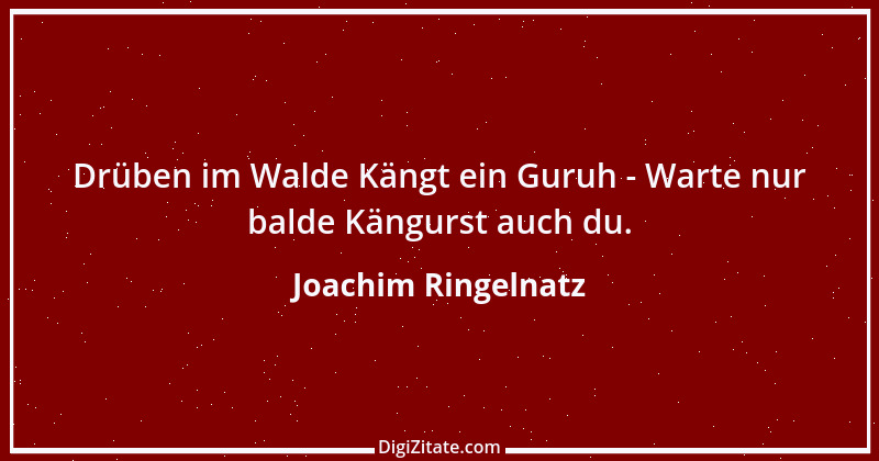 Zitat von Joachim Ringelnatz 101