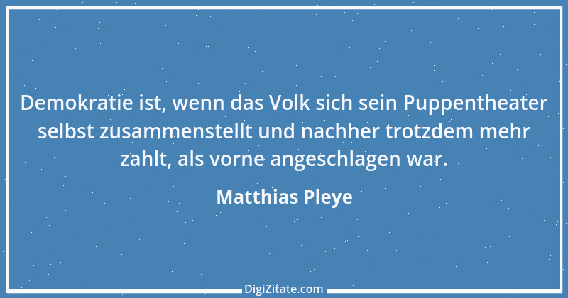 Zitat von Matthias Pleye 22