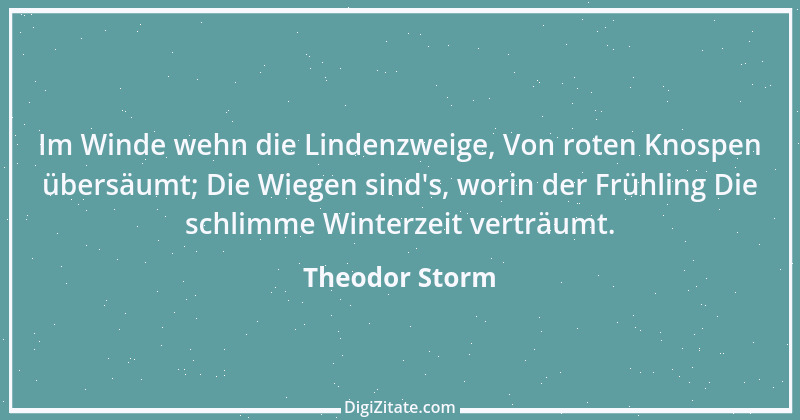 Zitat von Theodor Storm 28