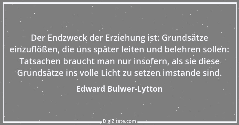 Zitat von Edward Bulwer-Lytton 19