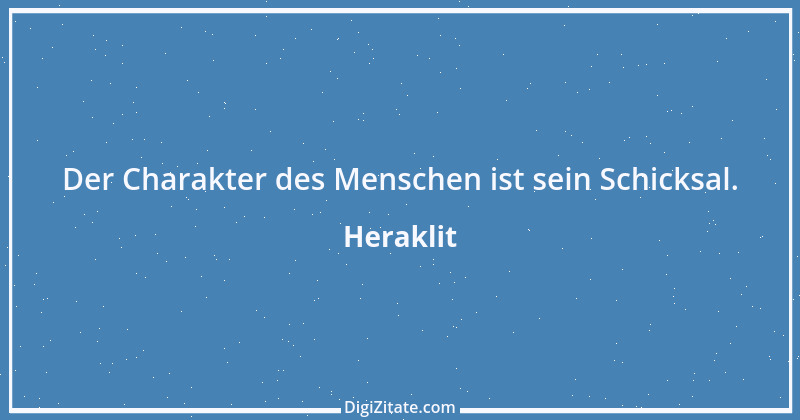 Zitat von Heraklit 20