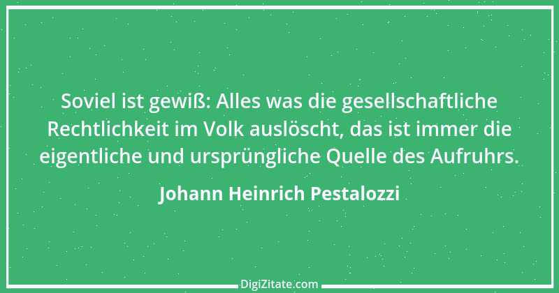 Zitat von Johann Heinrich Pestalozzi 80