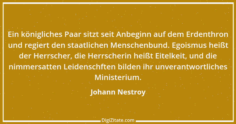 Zitat von Johann Nestroy 257