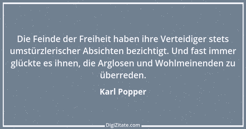 Zitat von Karl Popper 14