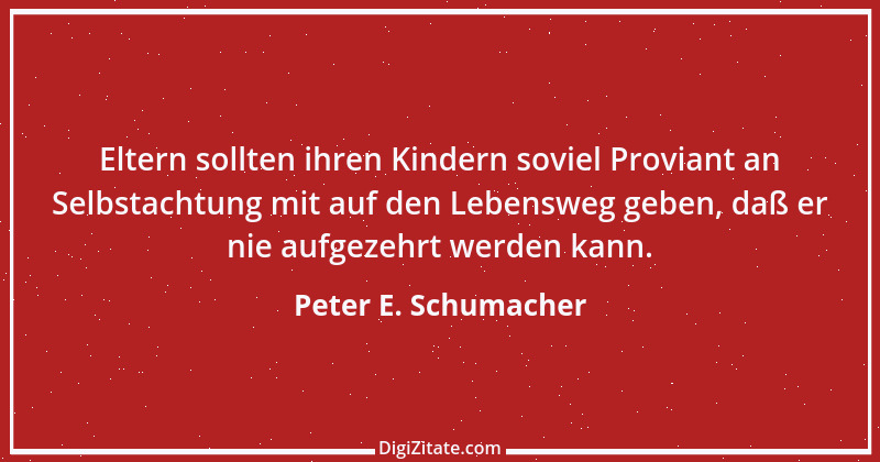 Zitat von Peter E. Schumacher 414