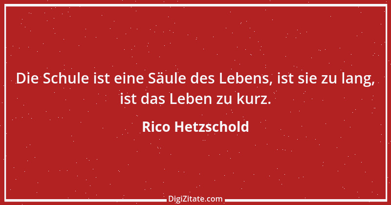 Zitat von Rico Hetzschold 1