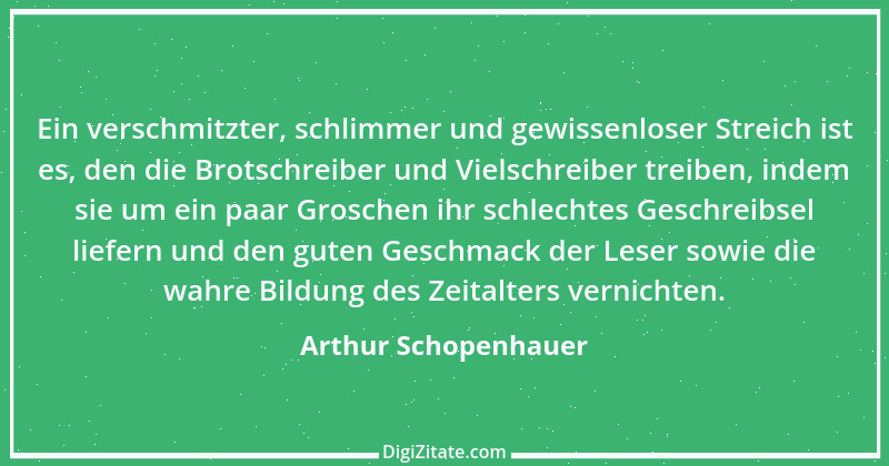 Zitat von Arthur Schopenhauer 476