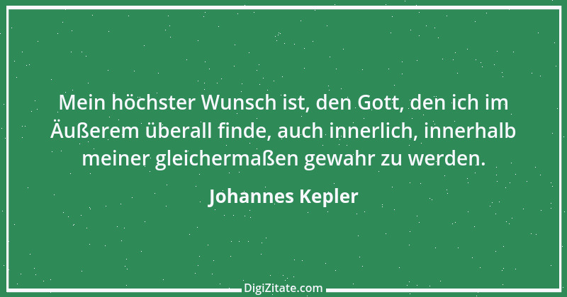 Zitat von Johannes Kepler 20