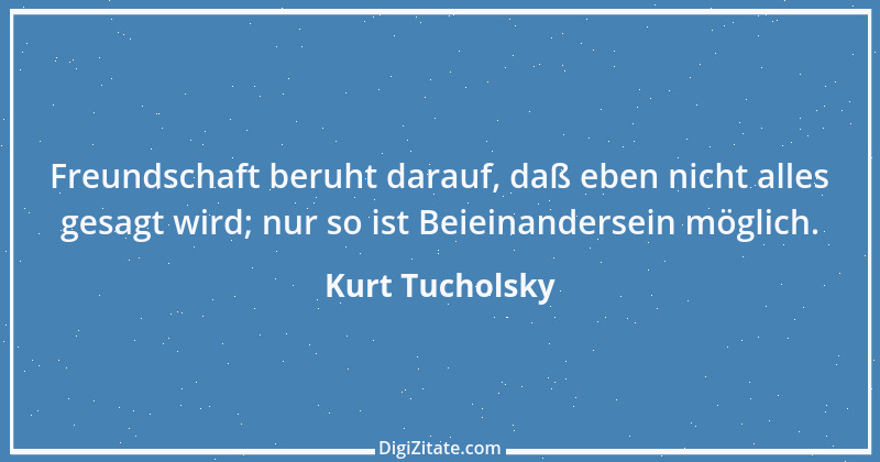 Zitat von Kurt Tucholsky 151