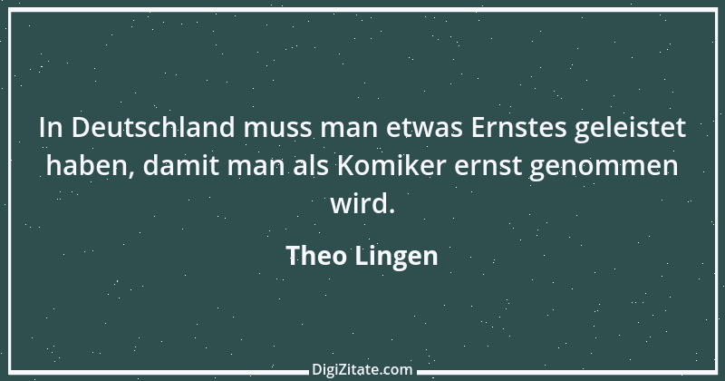 Zitat von Theo Lingen 3