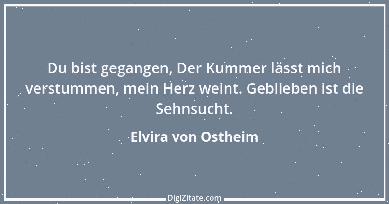 Zitat von Elvira von Ostheim 63