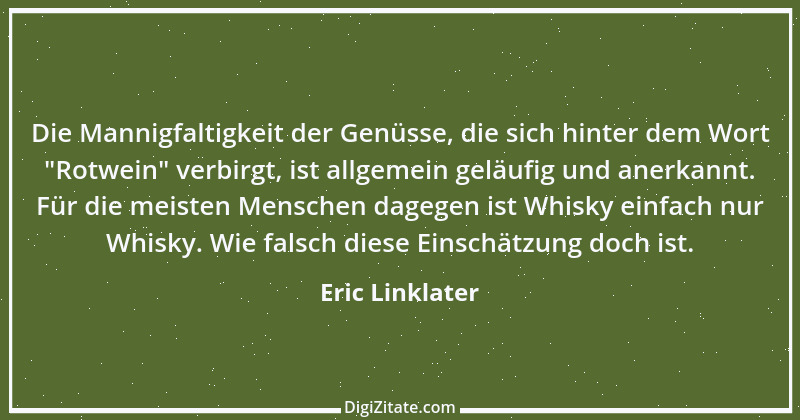 Zitat von Eric Linklater 1