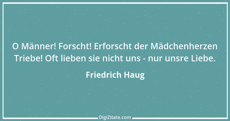 Zitat von Friedrich Haug 18