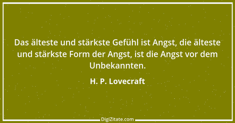 Zitat von H. P. Lovecraft 2