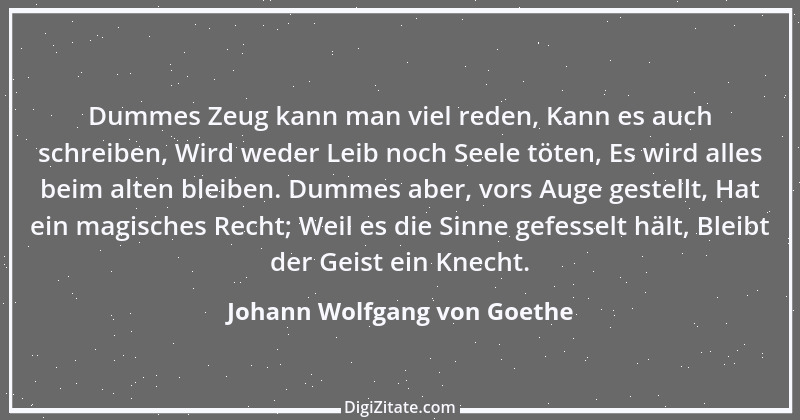 Zitat von Johann Wolfgang von Goethe 2611