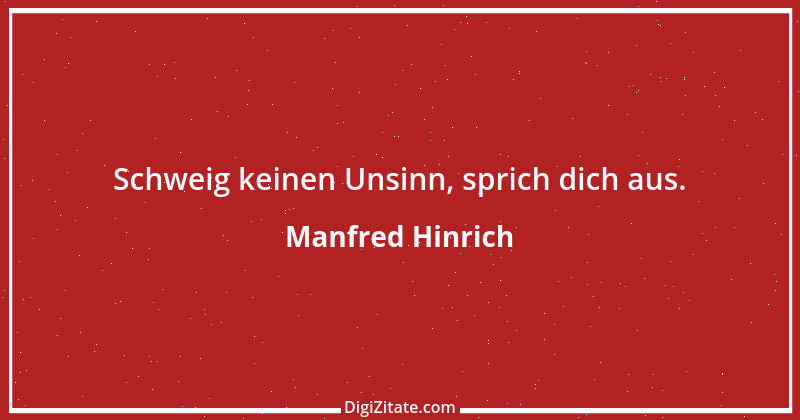 Zitat von Manfred Hinrich 1786