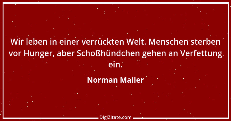 Zitat von Norman Mailer 18