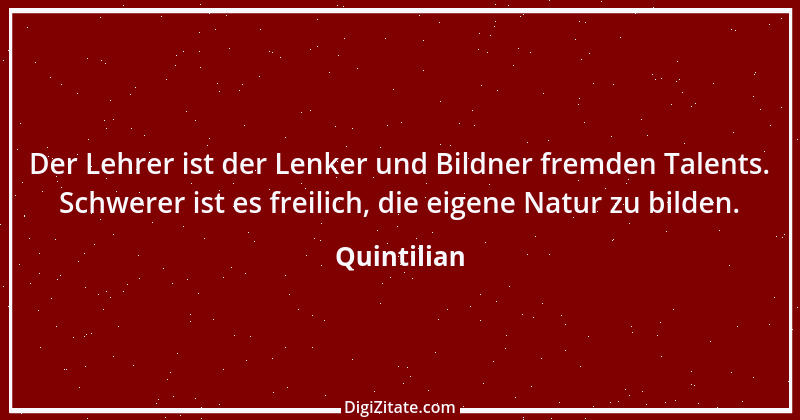 Zitat von Quintilian 21