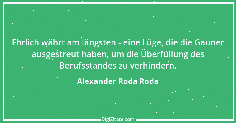 Zitat von Alexander Roda Roda 15