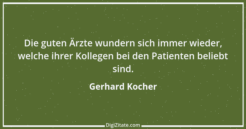 Zitat von Gerhard Kocher 122