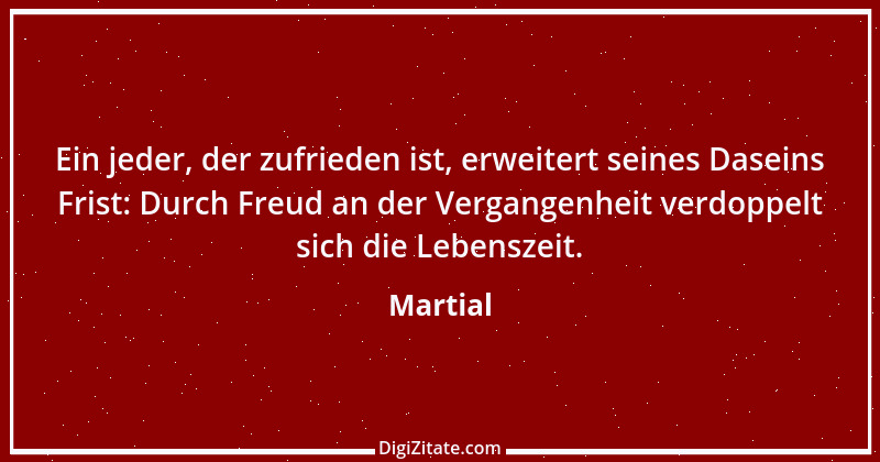 Zitat von Martial 29