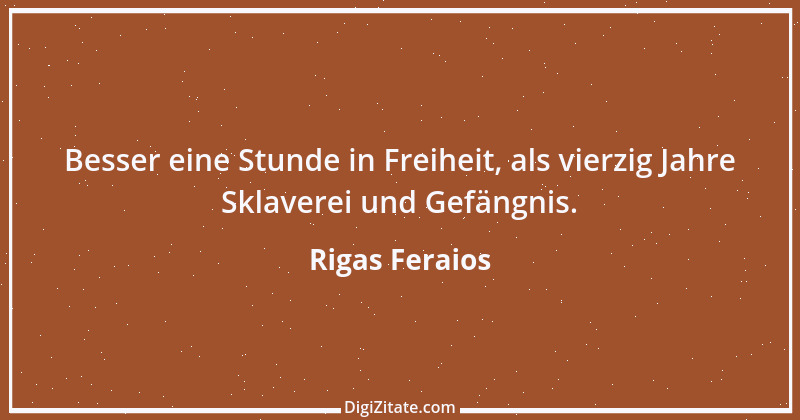 Zitat von Rigas Feraios 1