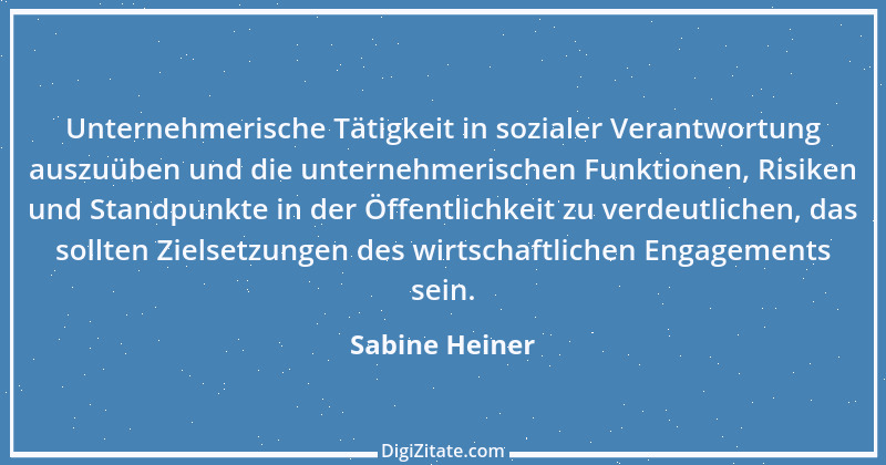 Zitat von Sabine Heiner 1