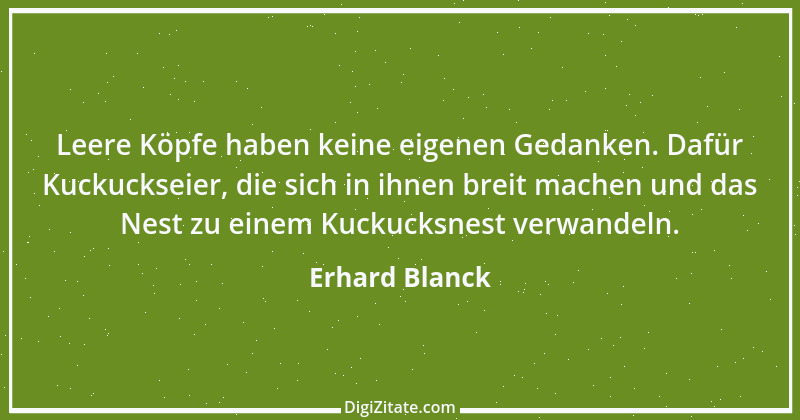 Zitat von Erhard Blanck 1169