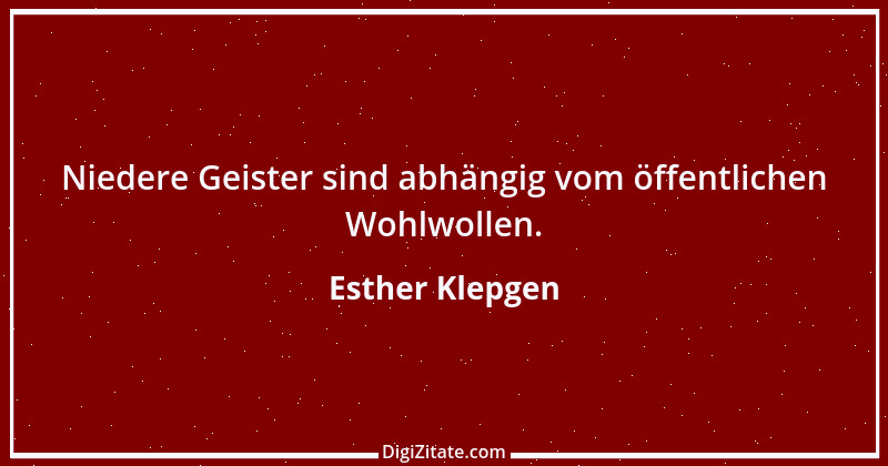 Zitat von Esther Klepgen 106