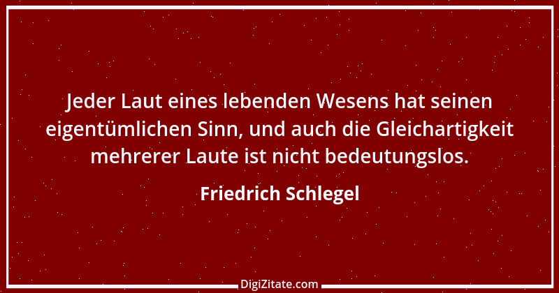 Zitat von Friedrich Schlegel 161