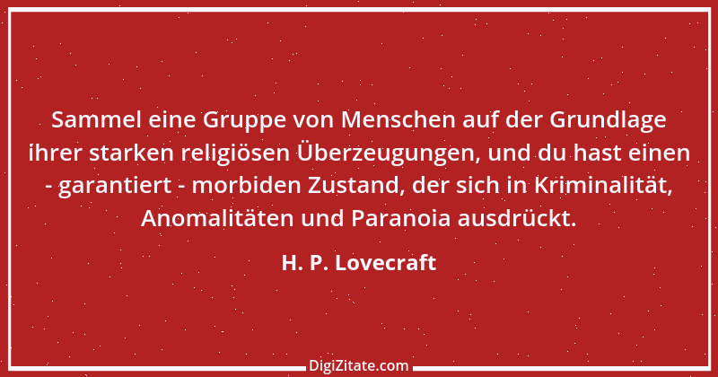 Zitat von H. P. Lovecraft 5