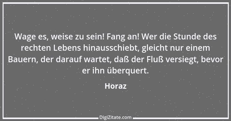 Zitat von Horaz 20