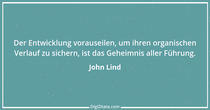 Zitat von John Lind 1