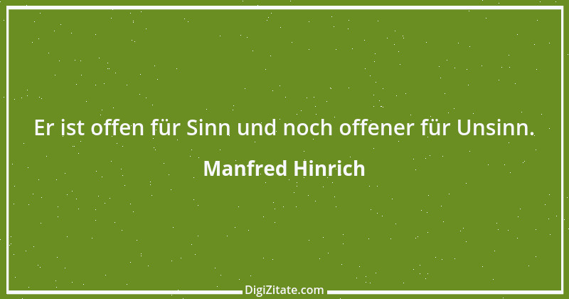 Zitat von Manfred Hinrich 2788