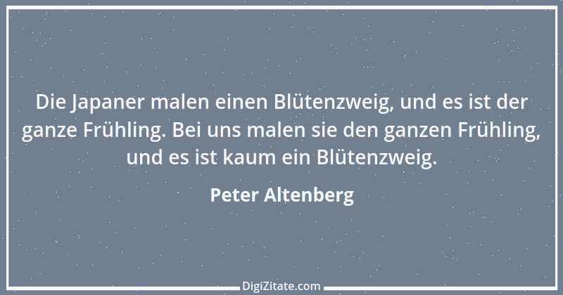 Zitat von Peter Altenberg 40