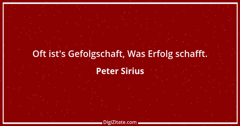 Zitat von Peter Sirius 14