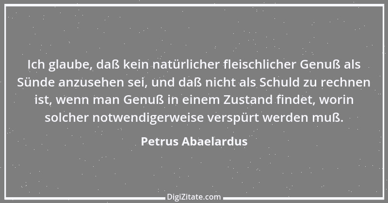 Zitat von Petrus Abaelardus 2