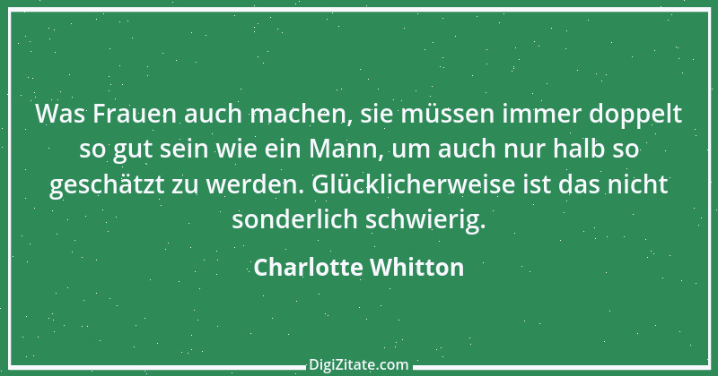 Zitat von Charlotte Whitton 1