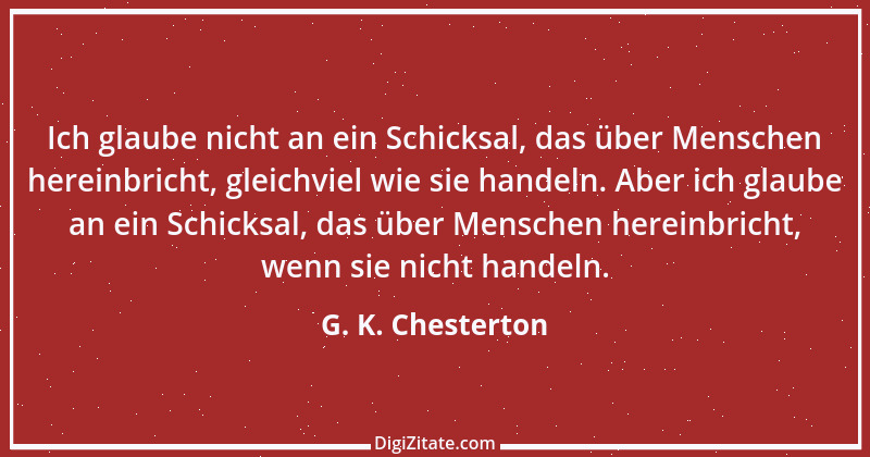 Zitat von G. K. Chesterton 163