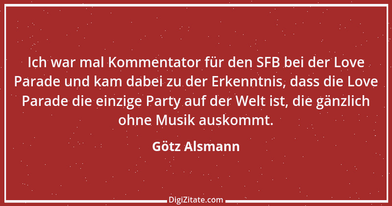 Zitat von Götz Alsmann 3