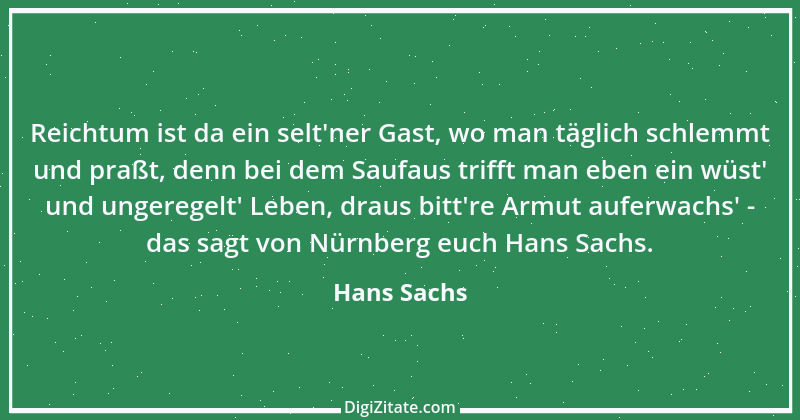 Zitat von Hans Sachs 12