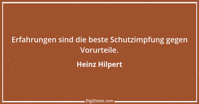 Zitat von Heinz Hilpert 3