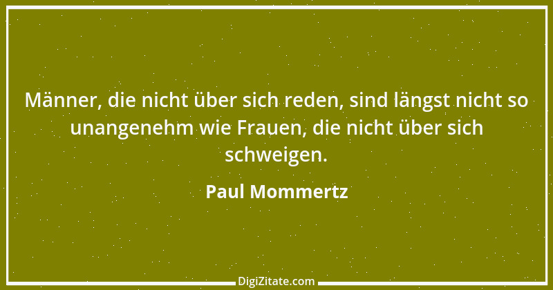 Zitat von Paul Mommertz 337